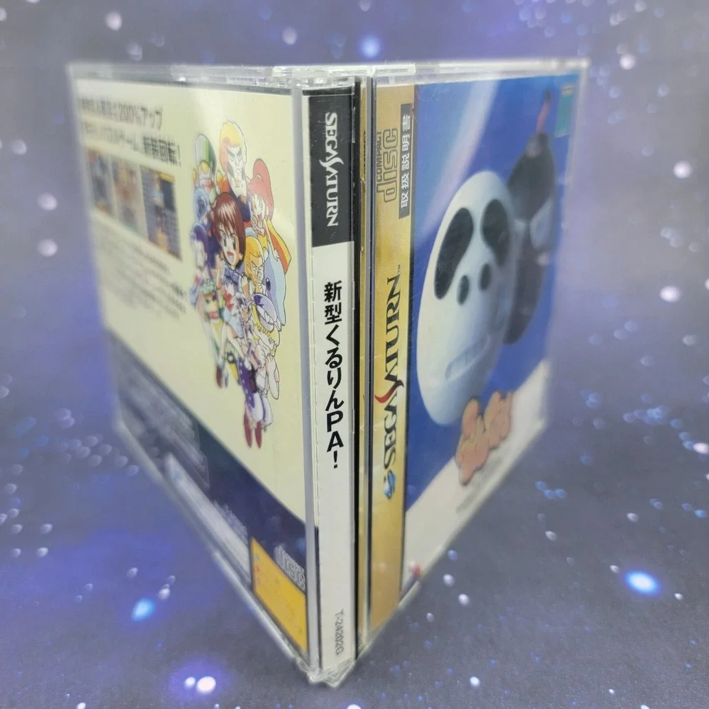 Shingata Kururin Pa! (Sega Saturn) JAPANESE Video Game w/ Manual 0571